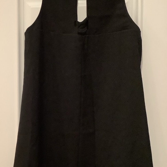 NEW Alex Marie Dress Size 14 Black VNeck Sleeveless Poetic Elegance Grommets - Picture 4 of 12